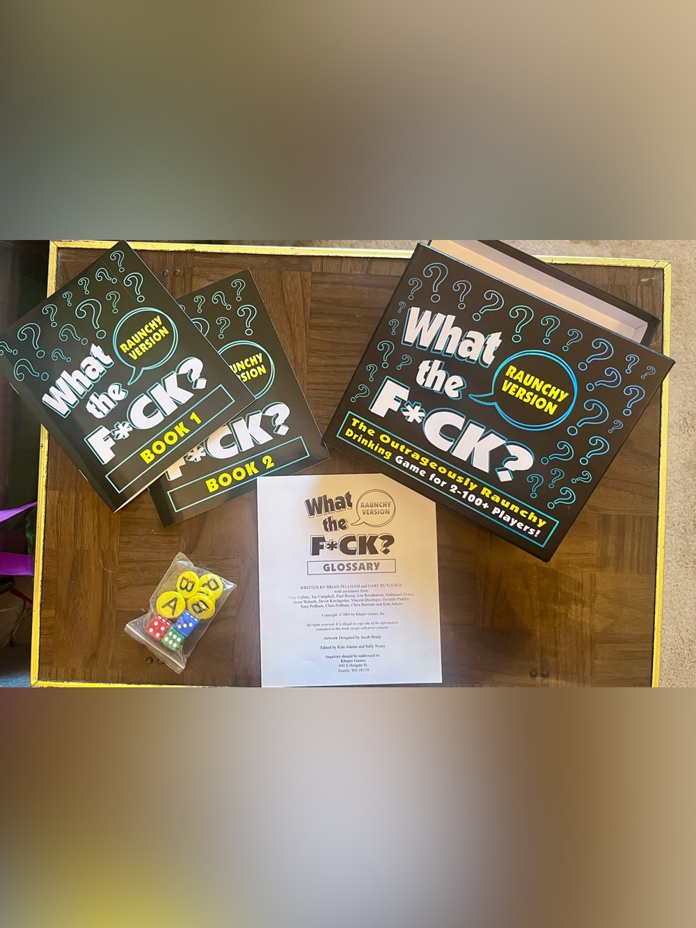 Adult Raunchy Drinking Version Party Card Game - Black